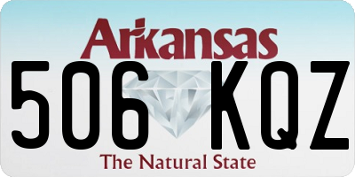 AR license plate 506KQZ