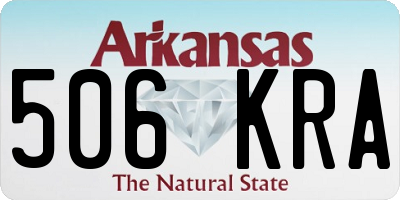 AR license plate 506KRA