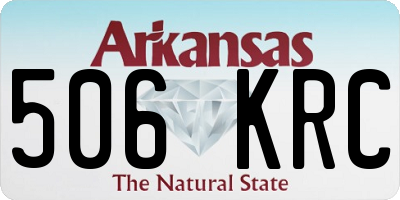 AR license plate 506KRC