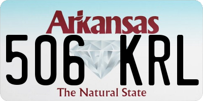 AR license plate 506KRL