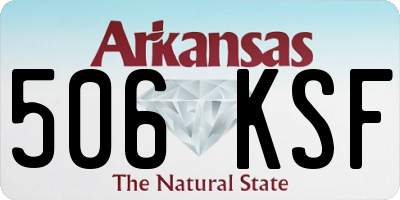 AR license plate 506KSF