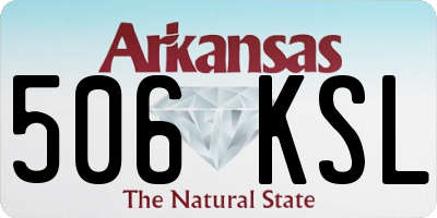AR license plate 506KSL