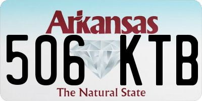 AR license plate 506KTB