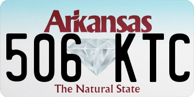 AR license plate 506KTC