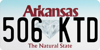 AR license plate 506KTD