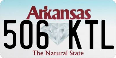 AR license plate 506KTL