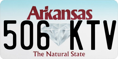 AR license plate 506KTV