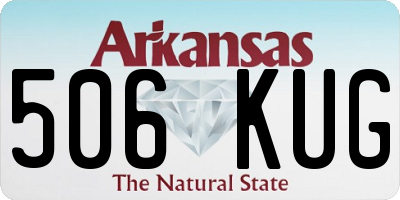 AR license plate 506KUG