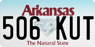 AR license plate 506KUT