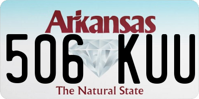 AR license plate 506KUU