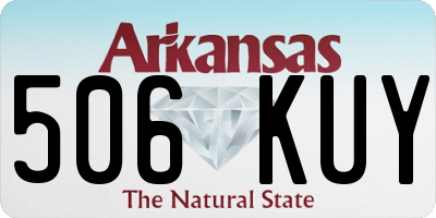 AR license plate 506KUY