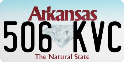 AR license plate 506KVC