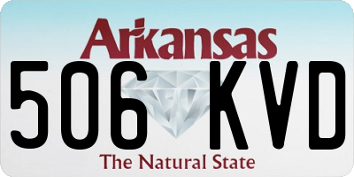 AR license plate 506KVD