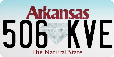 AR license plate 506KVE