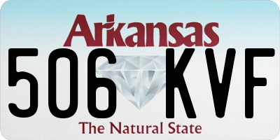 AR license plate 506KVF