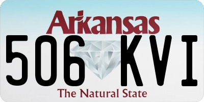 AR license plate 506KVI