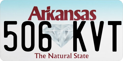 AR license plate 506KVT