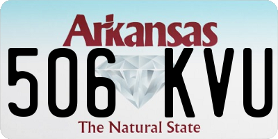AR license plate 506KVU