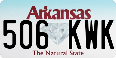 AR license plate 506KWK