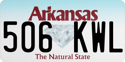 AR license plate 506KWL