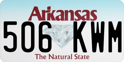 AR license plate 506KWM