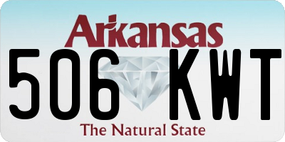 AR license plate 506KWT