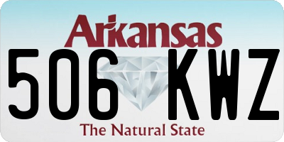 AR license plate 506KWZ
