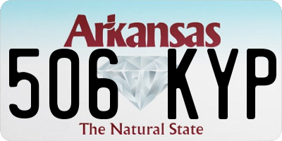 AR license plate 506KYP