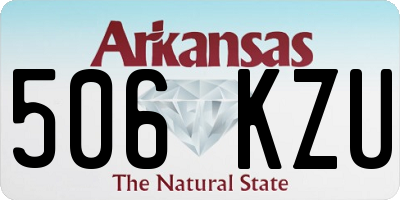 AR license plate 506KZU