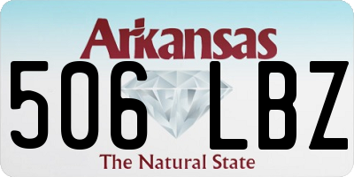AR license plate 506LBZ