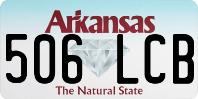 AR license plate 506LCB