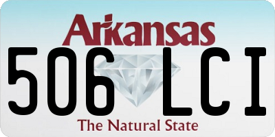 AR license plate 506LCI