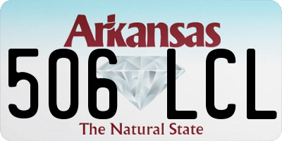 AR license plate 506LCL