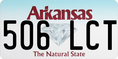 AR license plate 506LCT