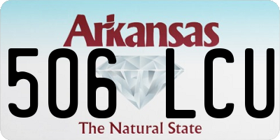AR license plate 506LCU