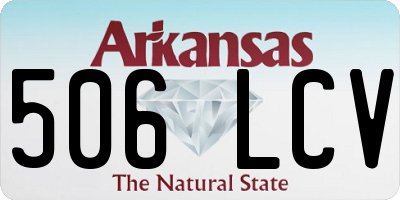 AR license plate 506LCV