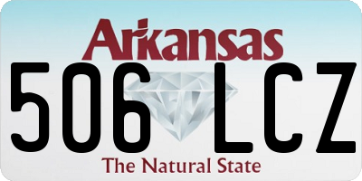 AR license plate 506LCZ