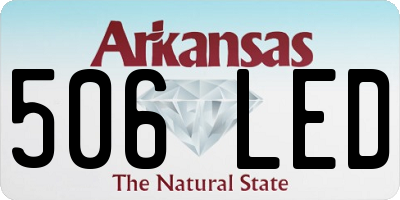 AR license plate 506LED