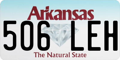 AR license plate 506LEH