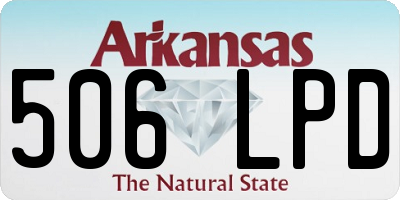 AR license plate 506LPD