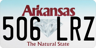 AR license plate 506LRZ