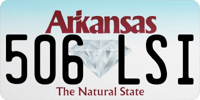 AR license plate 506LSI