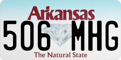 AR license plate 506MHG