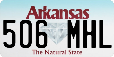 AR license plate 506MHL