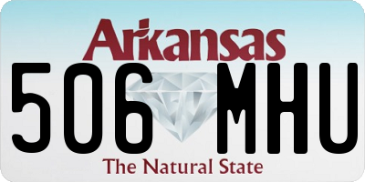 AR license plate 506MHU