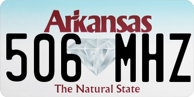 AR license plate 506MHZ