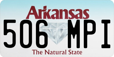 AR license plate 506MPI