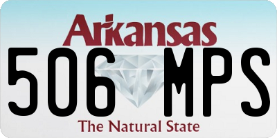 AR license plate 506MPS