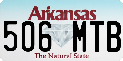 AR license plate 506MTB