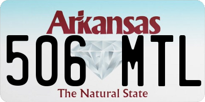 AR license plate 506MTL